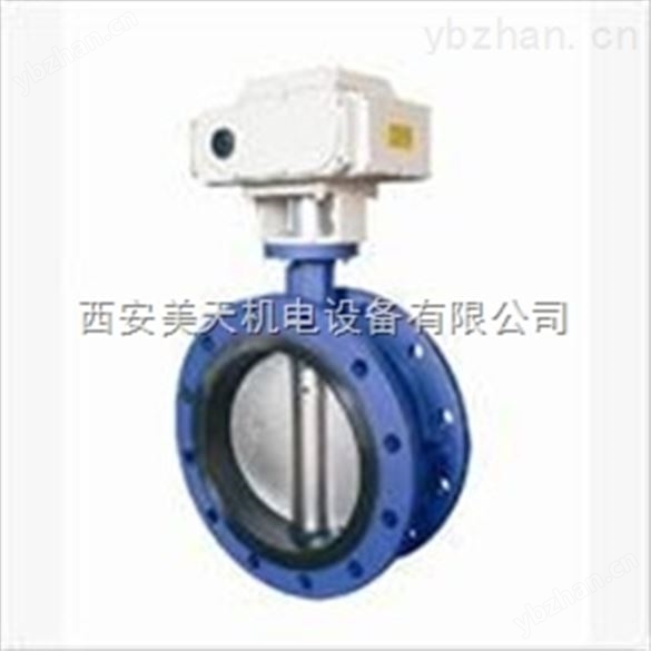 電動對夾式蝶閥DN65